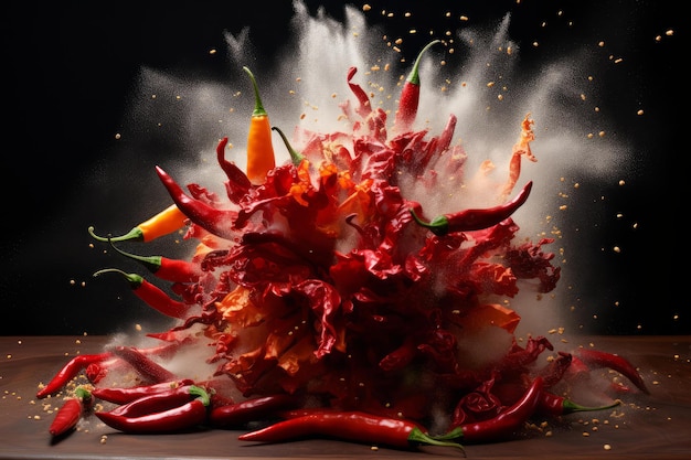 L'explosion de Fiery Chilli est générée par Ai.