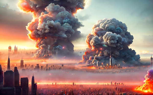 Explosion nucléaire sur la métropole