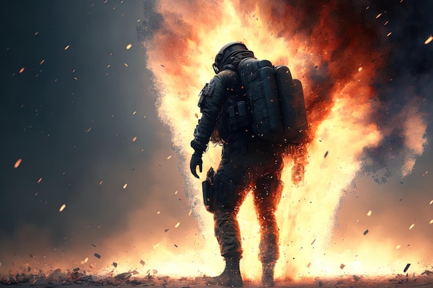 Explosion de thermite