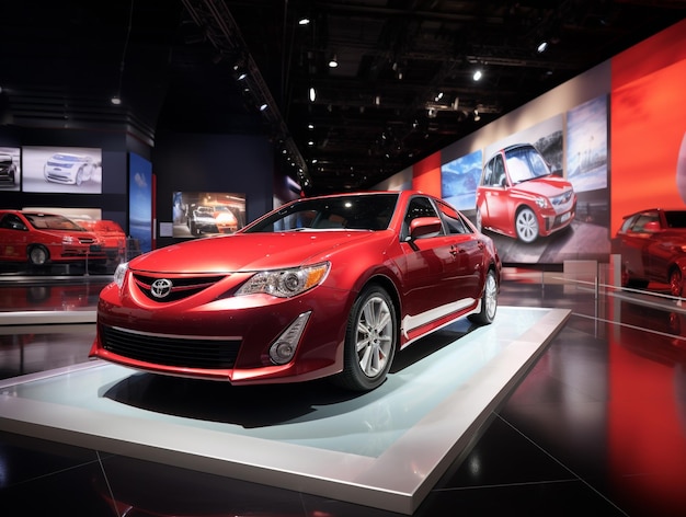Photo exposition toyota camry