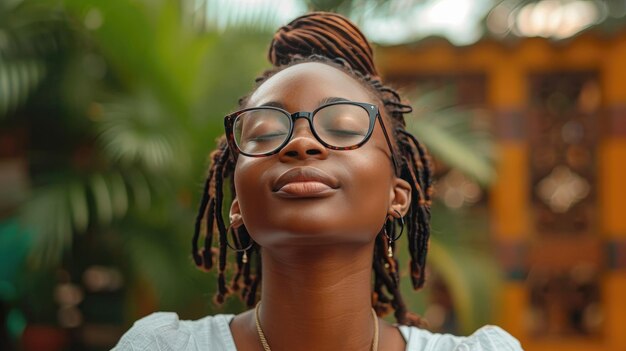 une expression de femme se voyant dans un royaux