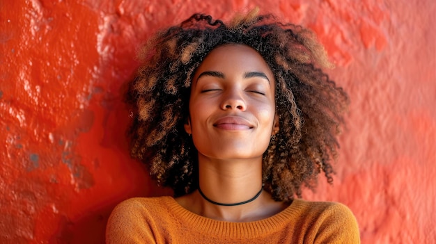 une expression de femme se voyant dans un royaux