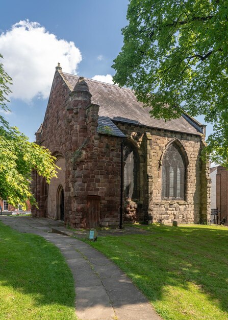 Extérieur de l'église St Chad à Shrewsbury