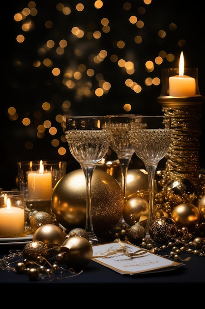 L'extravagance des fêtes d'or Une fête de Noël à ne jamais oublier