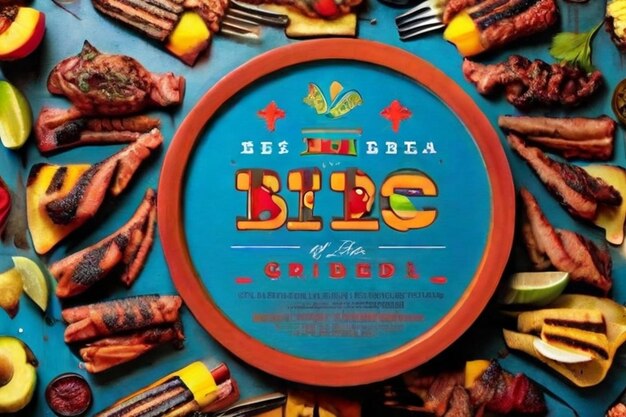 Photo extravagance mexicaine de barbecue une célébration visuelle de la bonté grillée