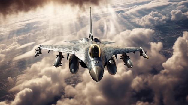 f16 avion de chasse