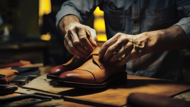 Photo fabrication de chaussures