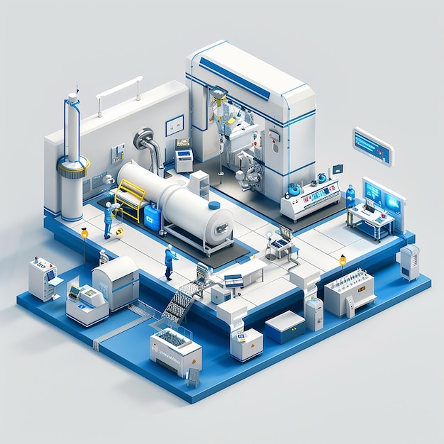 Fabrication isométrique en 3D avec une technologie d'intelligence artificielle moderne