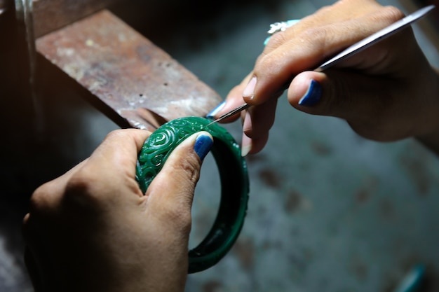 Fabrication de modèles de cire à bijoux