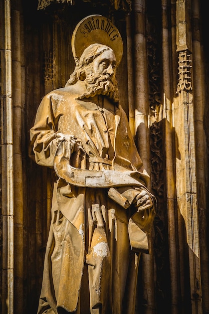 Façade de la cathédrale, Tourisme, Tolède, ville la plus célèbre d'Espagne