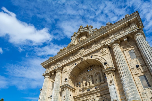 Façade du monastère de la Cartuja Jerez de la Frontera