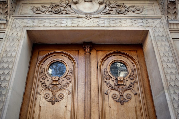 Façade d'un hôtel particulier parisien