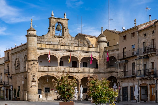 Façade de l'hôtel de ville de Ciudad Rodrigo Salamanca