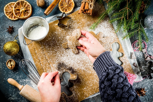 Faire un biscuit au pain d'épice