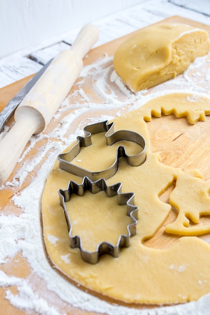 Faire des biscuits maison de différentes formes