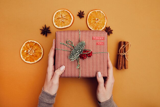 Faire des cadeaux pour Noël