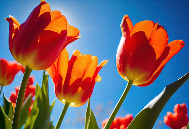 Faire pousser des fleurs de tulipes