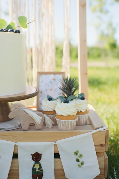 Faire des vacances dans un parc d'été