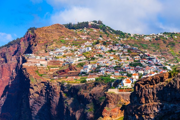 Falaise de Cabo Girao à Madère Portugal