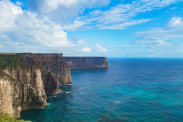 Une falaise majestueuse et à couper le souffle