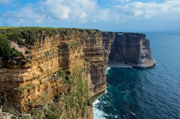 Une falaise majestueuse et à couper le souffle