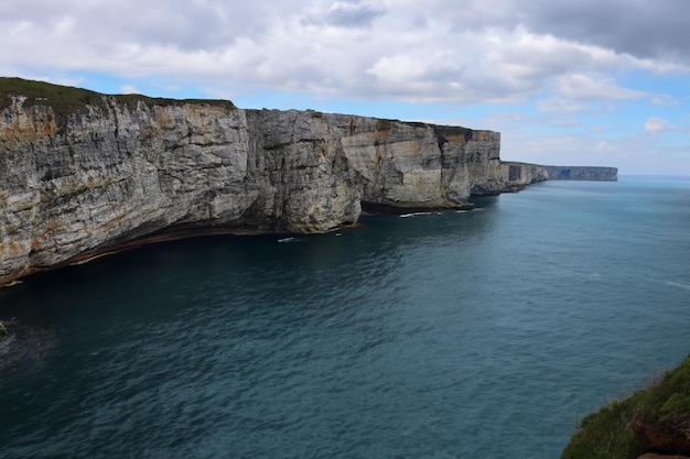 Une falaise majestueuse et à couper le souffle