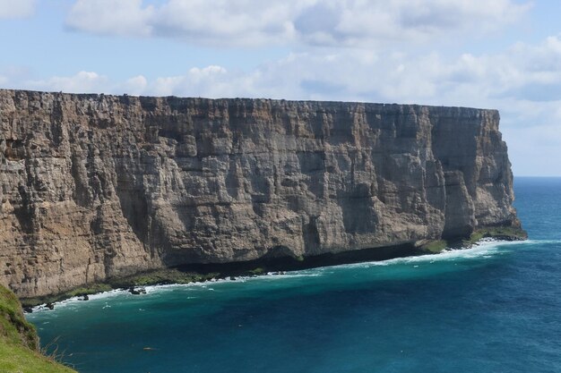 Une falaise majestueuse et à couper le souffle