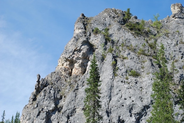 Falaises au bord de la rivière