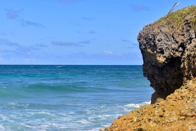 Photo falaises de la côte atlantique