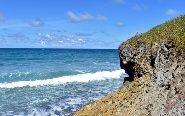 falaises de la côte atlantique