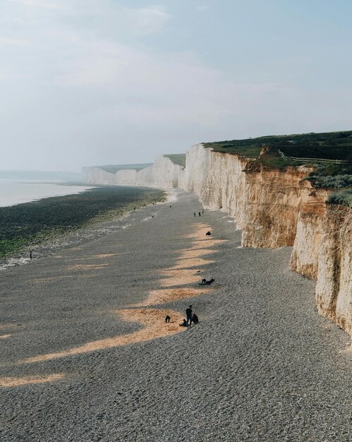 Photo des falaises de craie