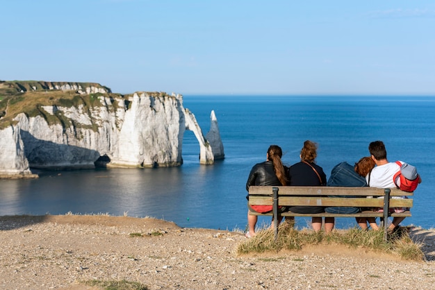 Les falaises d'Etretat