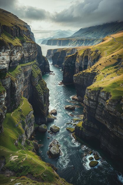 Photo des falaises de moher