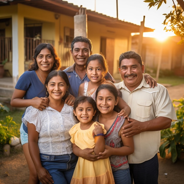 Famille colombienne