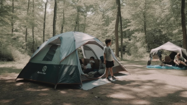 La famille se lance dans un voyage de camping pour le Memorial Day, prête à se déconnecter du monde et à profiter des grands espaces.