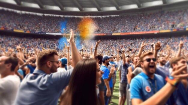 fans de la coupe du monde de football féminin