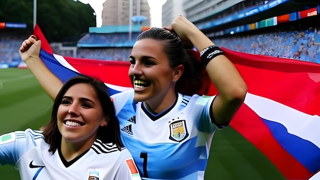 fans de football féminines