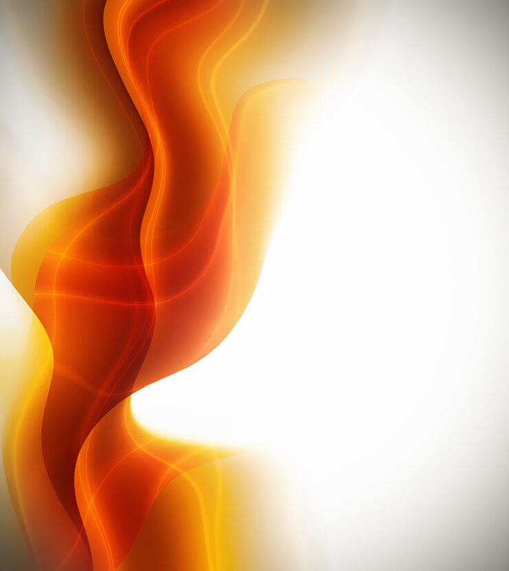 Photo fantastique design orange ou élément artistique pour vos projets