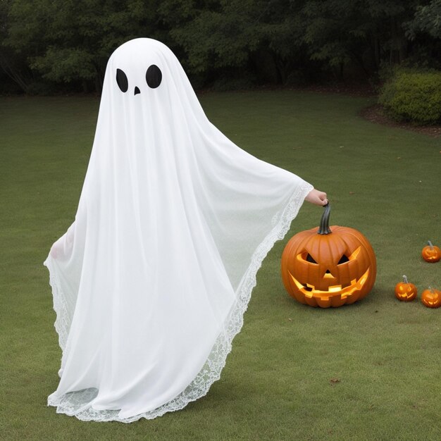 Le fantôme d'Halloween