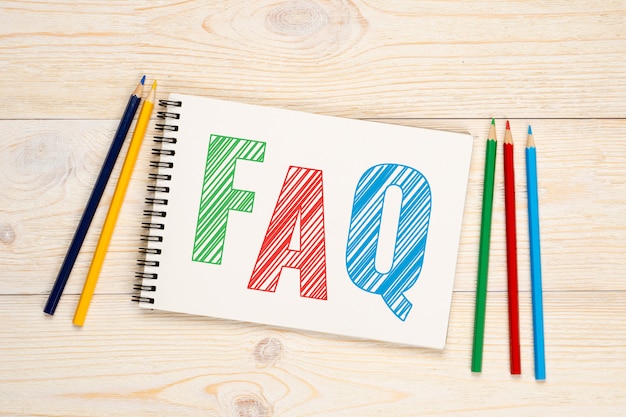 FAQ, concept de questions fréquemment posées