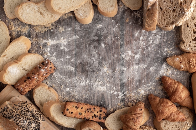 Farine à pain et à pâtisserie