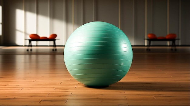 Fauteuil ballon d'exercice pour salle de sport