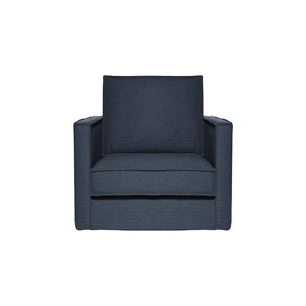 Fauteuil isolé sur blanc