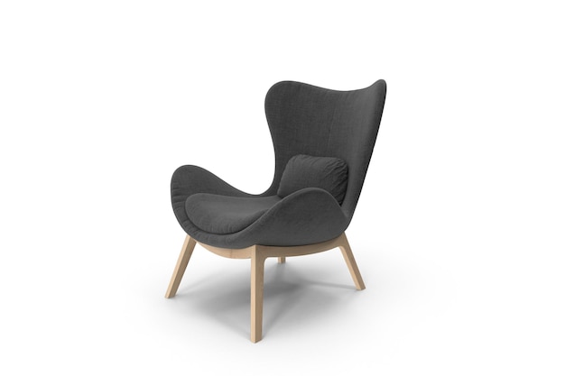 Fauteuil noir