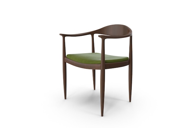 Fauteuil scandinave en bois