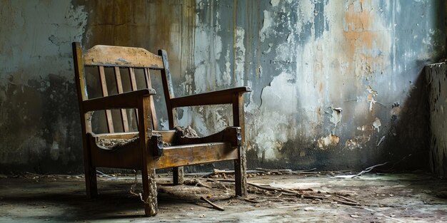 Le fauteuil WabiSabi abandonné