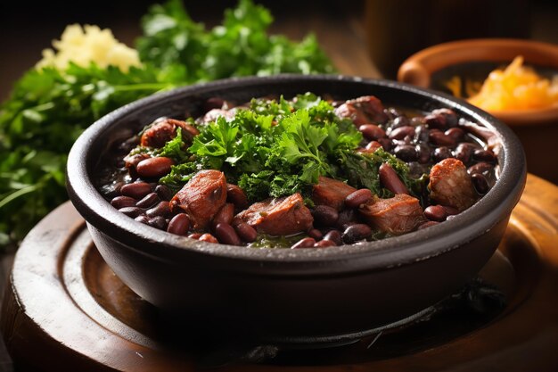 Photo feijoada, cuisine brésilienne