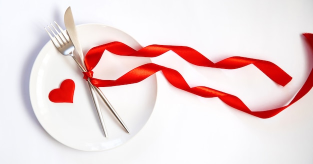 Félicitations pour le dîner romantique de la Saint-Valentin.