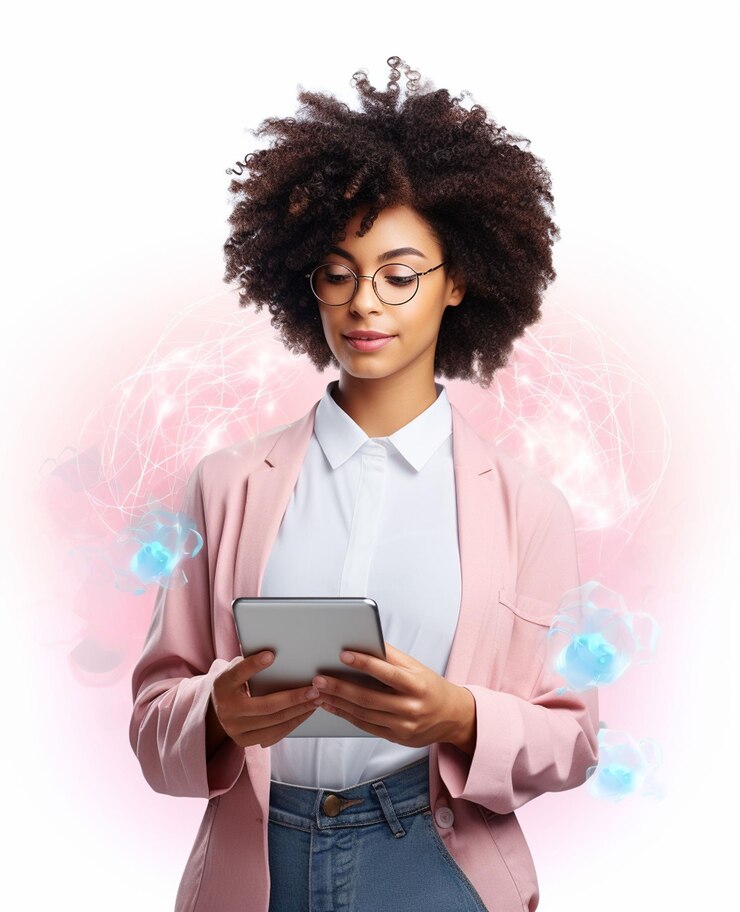 une femme d'affaires afro-américaine dans l'industrie de la mode