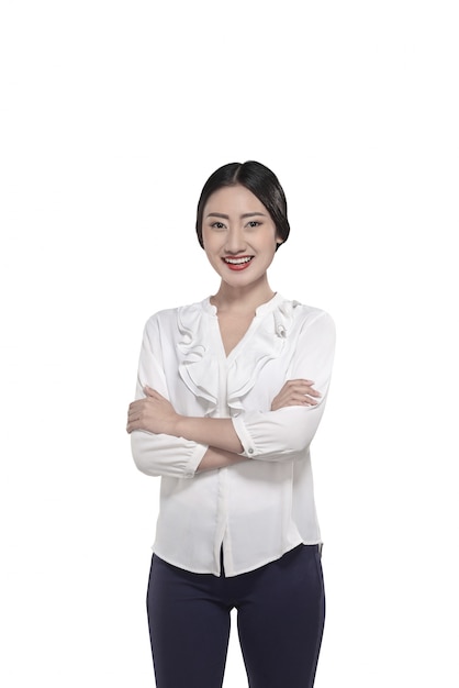 Femme d&#39;affaires chinoise confiante